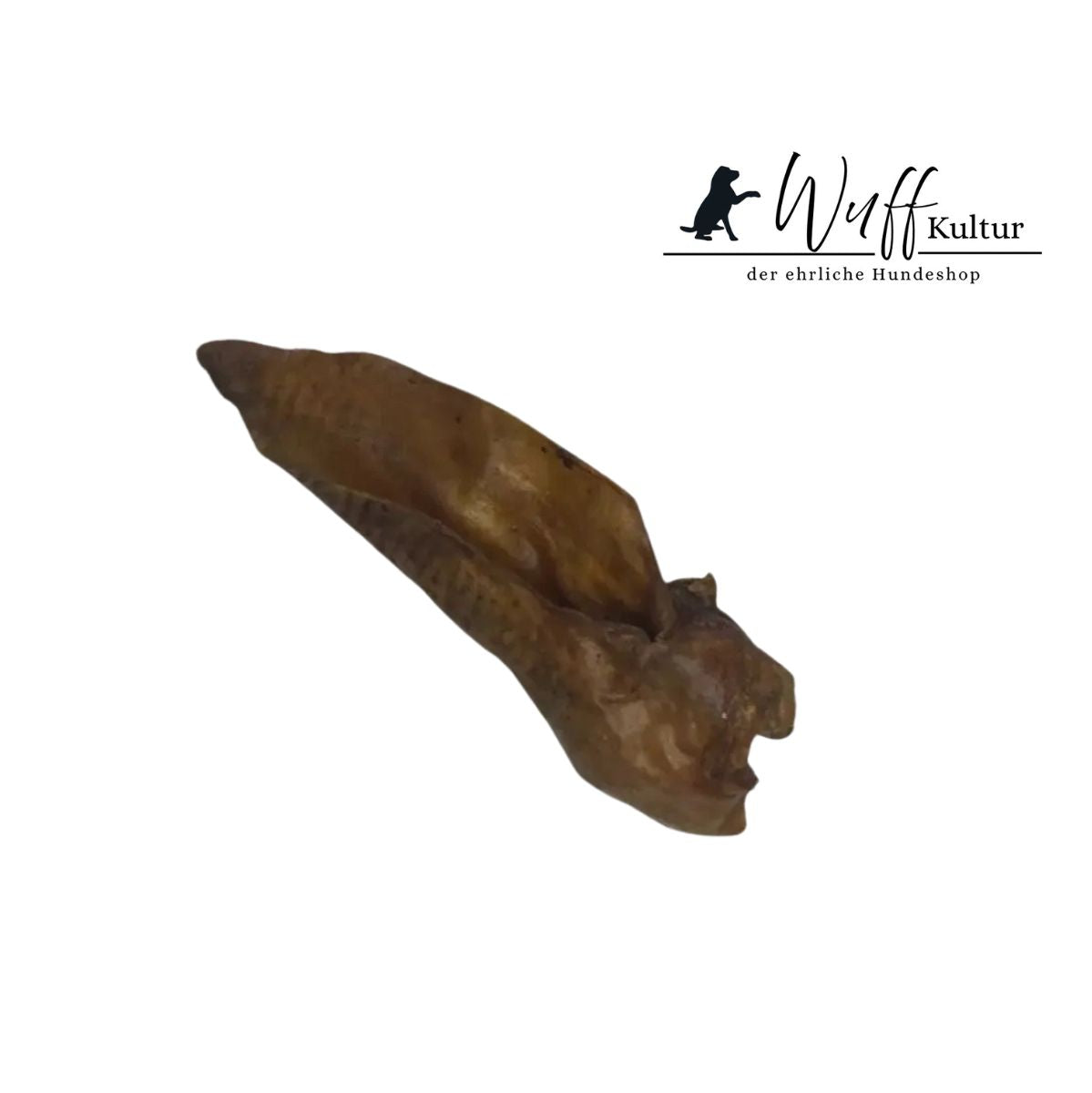 schonend getrocknetes Pferdeohr ohne Fell, naturreiner Kauartikel für empfindliche und allergische Hunde