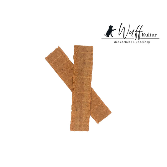 weiche Entenfleischstreifen von WuffKultur, natürliche Hundeleckerchen aus reinem Entenmuskelfleisch, perfekt fürs Training