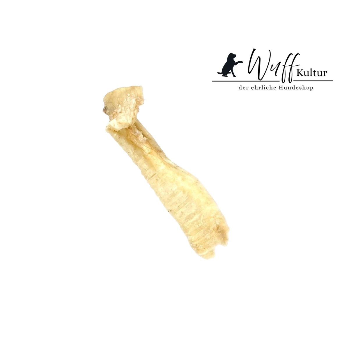 getrocknete Lammstrosse für Hunde, zäher, fettarmer Kauartikel zur Stärkung der Kaumuskulatur