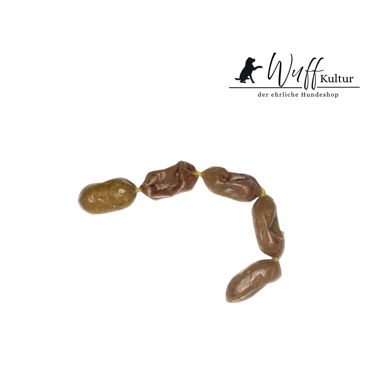 kleine Lammwürstl mit Brennnessel für Hunde, naturbelassene Snacks, reich an Mineralstoffen