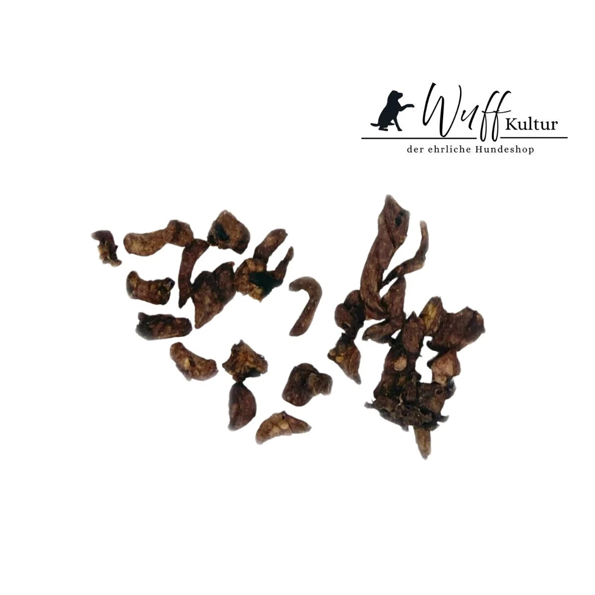 getrocknete Pferdelungenbrocken für Hunde, leichter, proteinreicher Snack ohne Zusätze