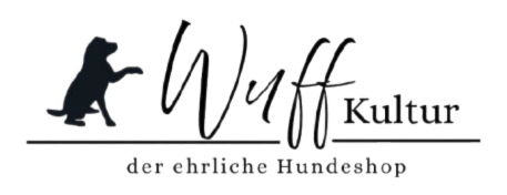 Logo von WuffKultur, dein ehrlicher Onlineshop für natürliche Kauartikel, Hundespielzeuge und Leckerchen